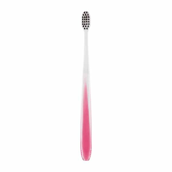 DNR Superdrug Charcoal Toothbrush - Pink