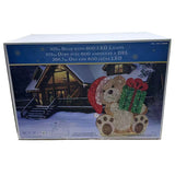 8.7ft (2.6M) Jumbo Bear with 600 LED Lights - McGrocer