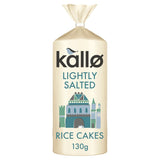 Kallo Lightly Salted Wholegrain Low Fat Rice Cakes