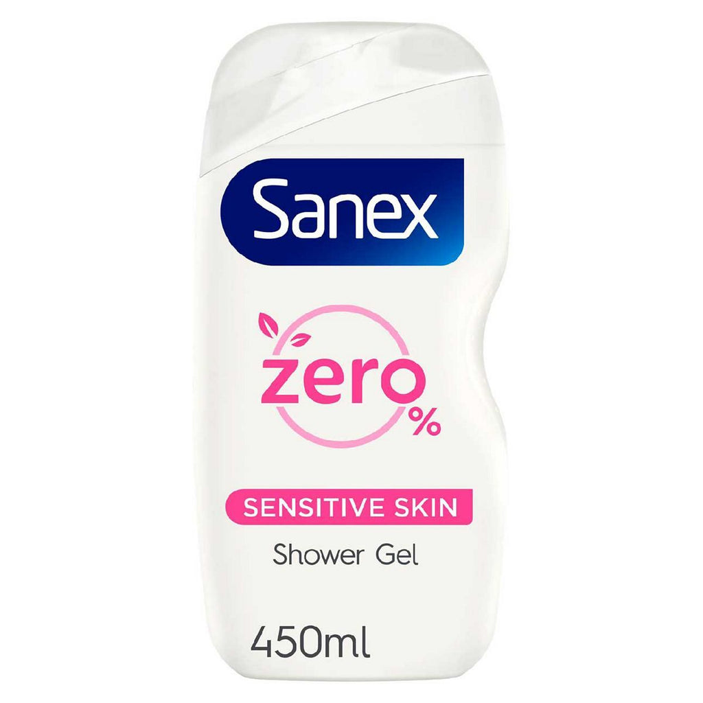 Sanex Zero% Gentle Moisture Shower Gel for Sensitive Skin 450ml