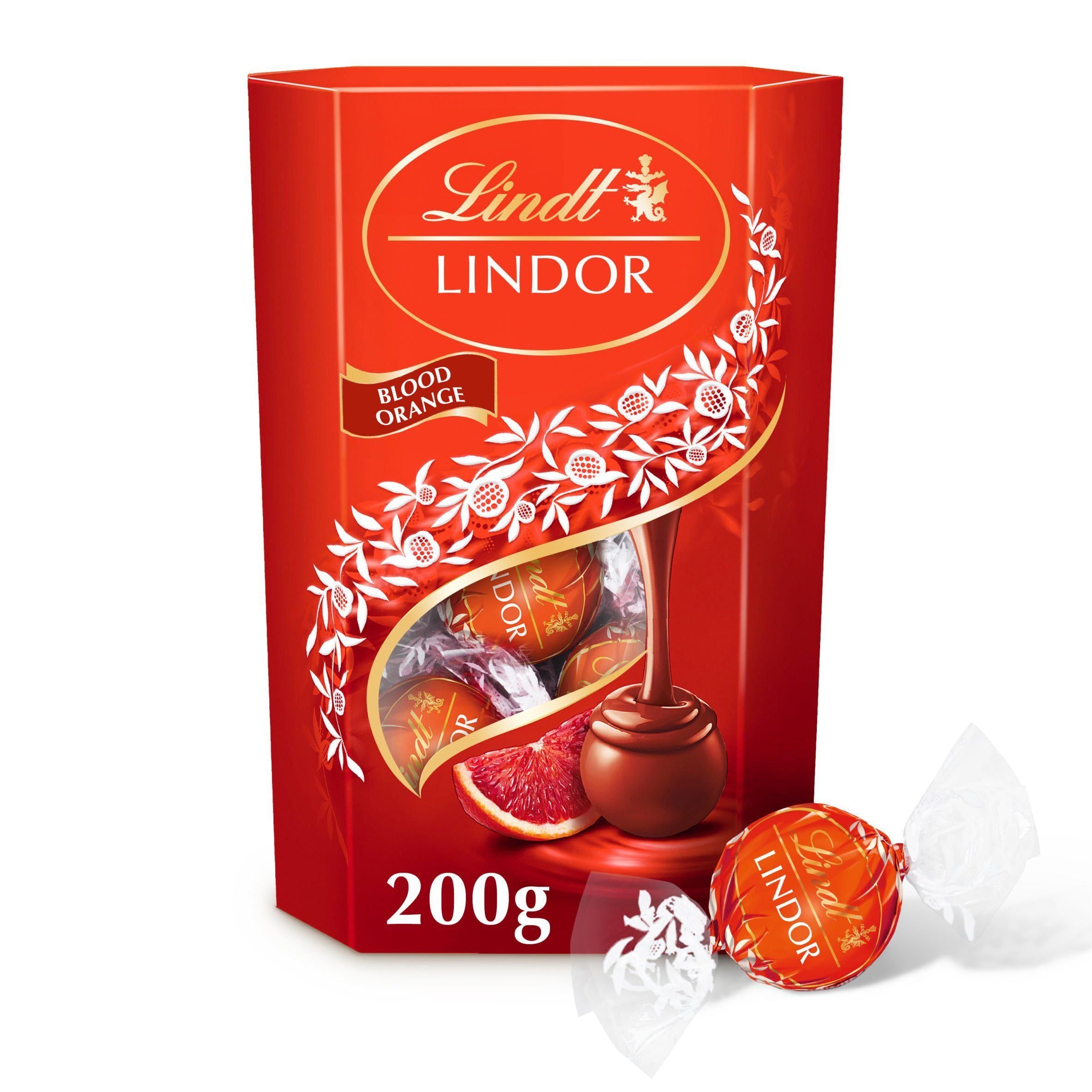 Lindt Lindor Blood Orange 200g GOODS Sainsburys   