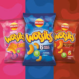 Walkers Wotsits Really Cheesy Multipack Snacks   6 per pack