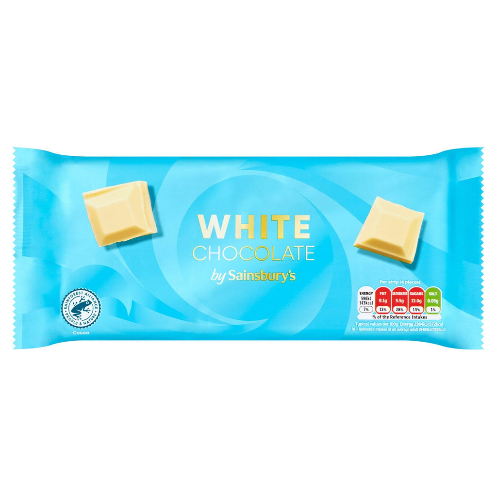 Sainsbury's White Chocolate 200g