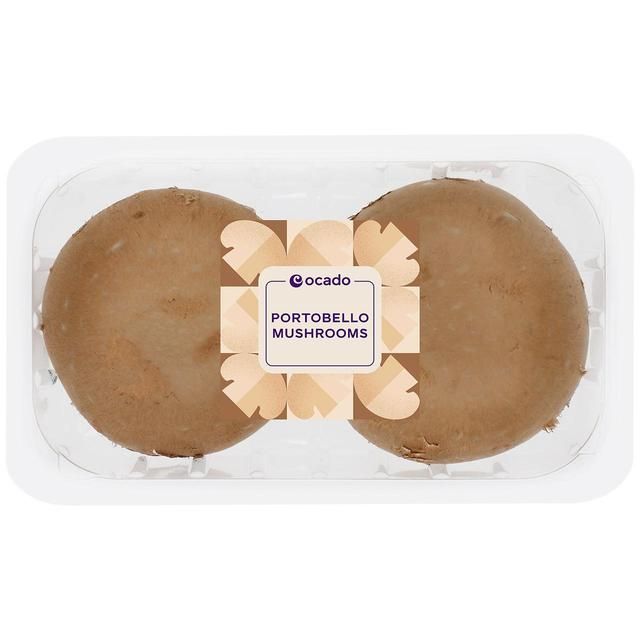 Ocado Portobello Mushrooms min   2 per pack