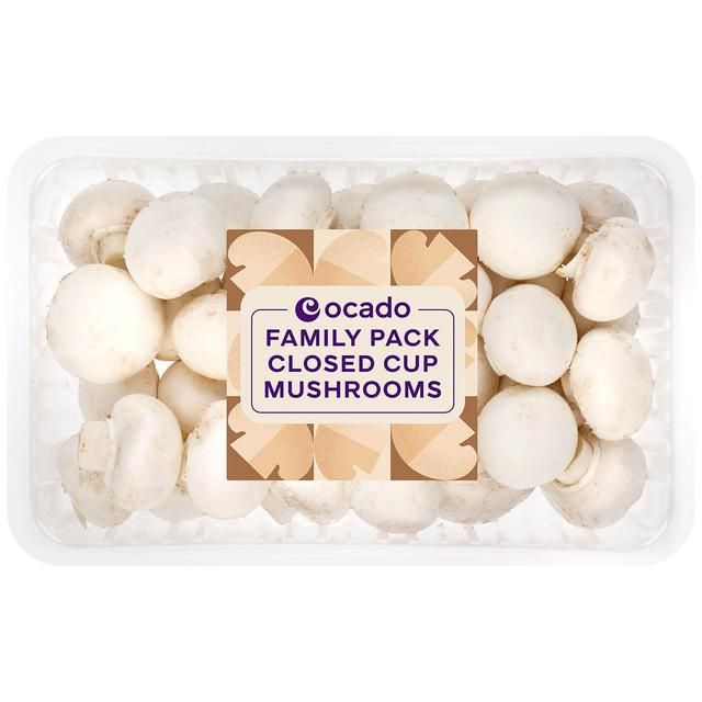 Ocado Family Pack Closed Cup Mushrooms   625g GOODS M&S   