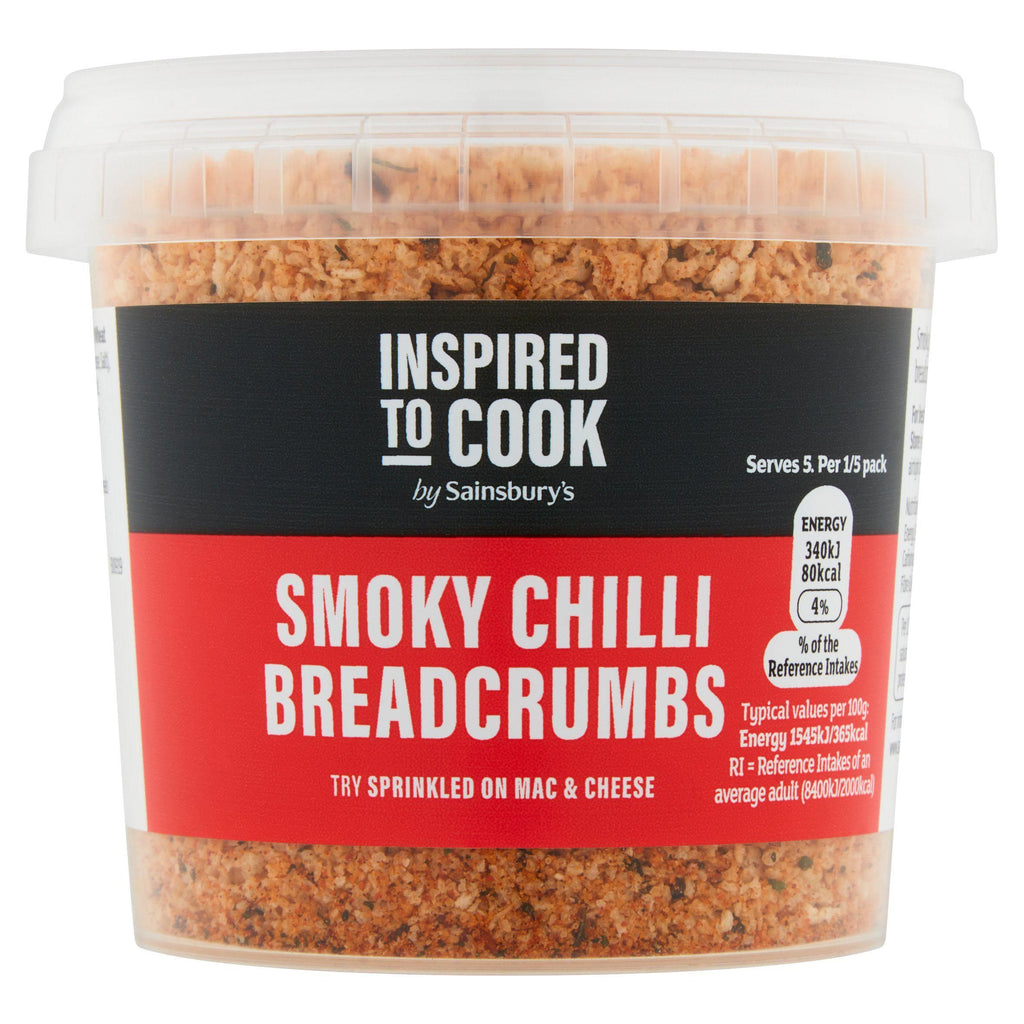 Sainsbury's Smoky Chilli Breadcrumbs, Inspired to Cook 110g