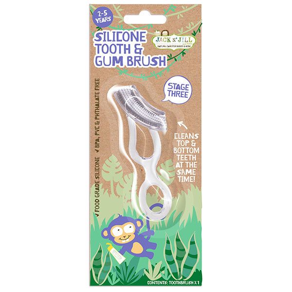 Jack N' Jill Silicone Tooth & Gum Brush - Stage 3