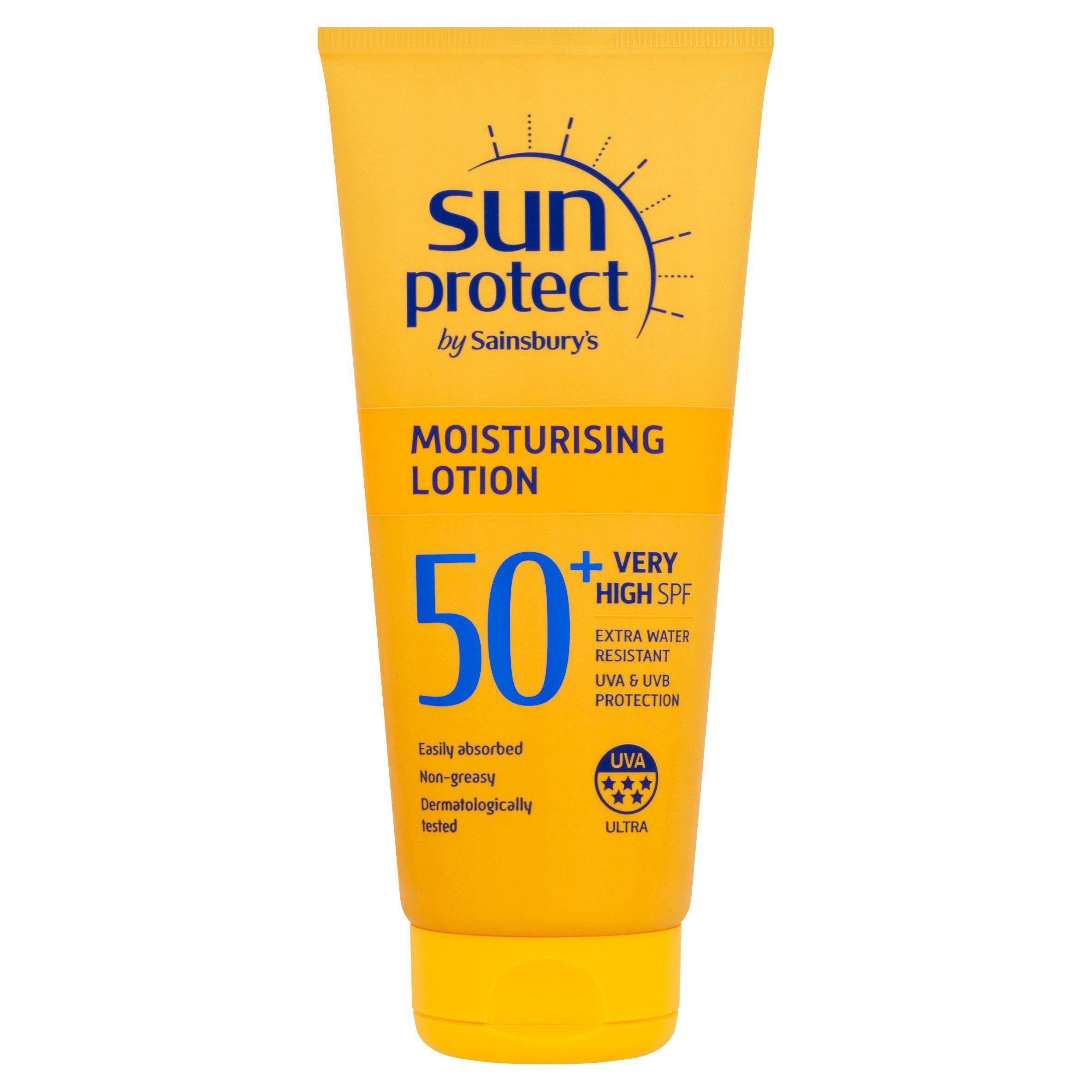 Sun Protect Moisturising Sun Lotion SPF50+ 200ml GOODS Sainsburys   