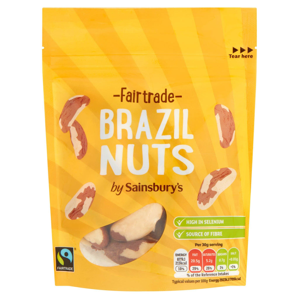 Sainsbury's Fairtrade Brazil Nuts 100g