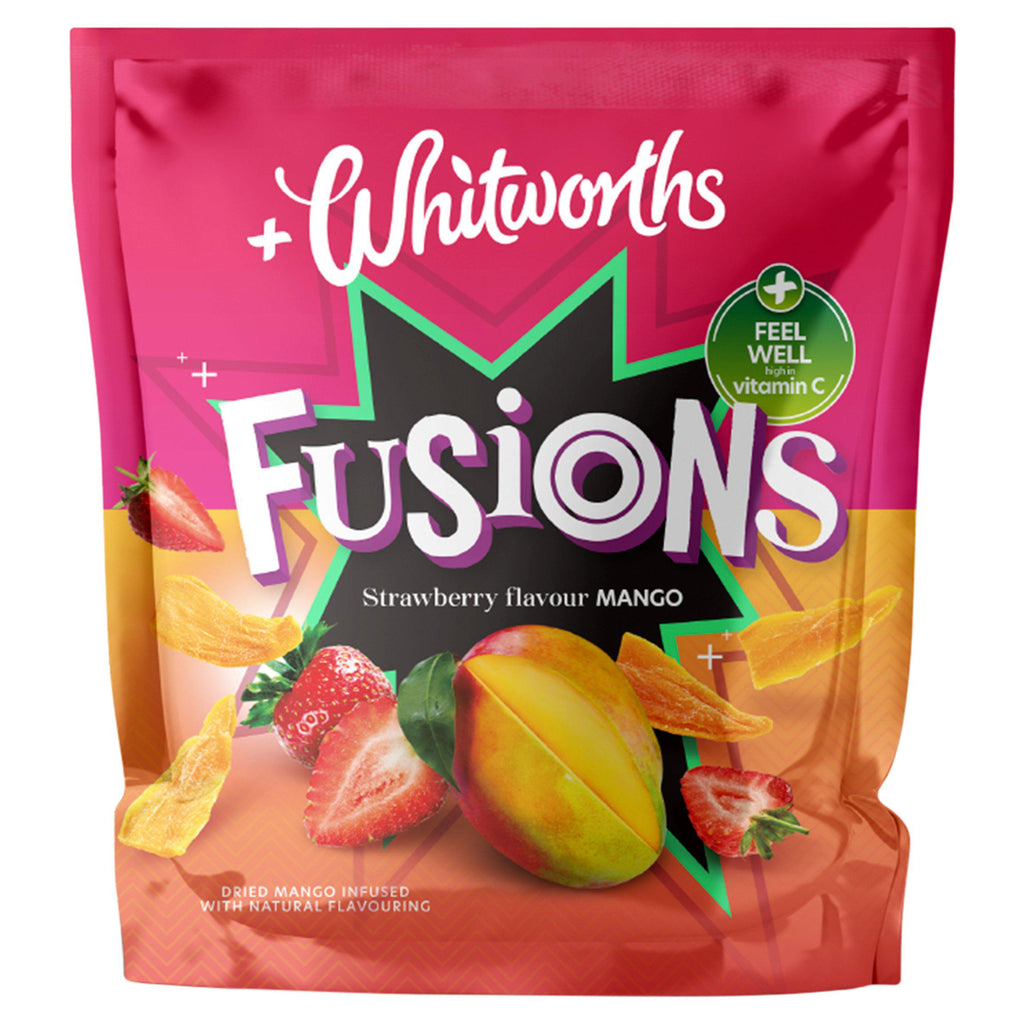 Whitworths Strawberry Mango Flavour Fusions 75g