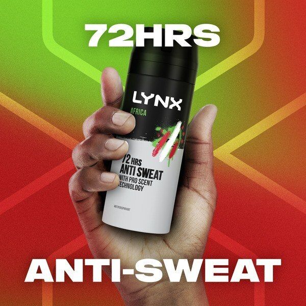 Lynx 72-Hour Antiperspirant Deodorant Spray Africa 150ml GOODS Superdrug   