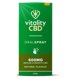 Vitality CBD 30ml Oral Spray 600mg Medium Strength CBD Natural Flavour GOODS Boots   