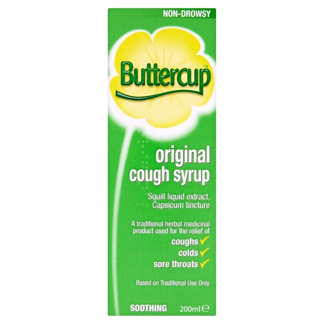 Buttercup Original Cough Syrup   200ml - McGrocer