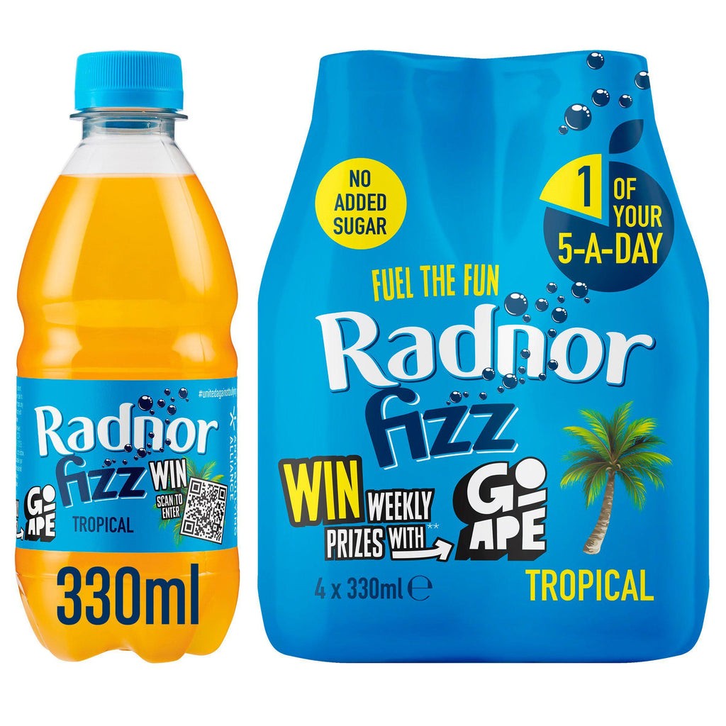 Radnor Fizz Tropical x4 330ml