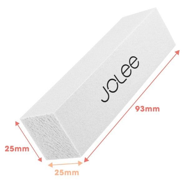 JoLee Nail Buffer, Double Sided Buffing Block - Grit 200/240