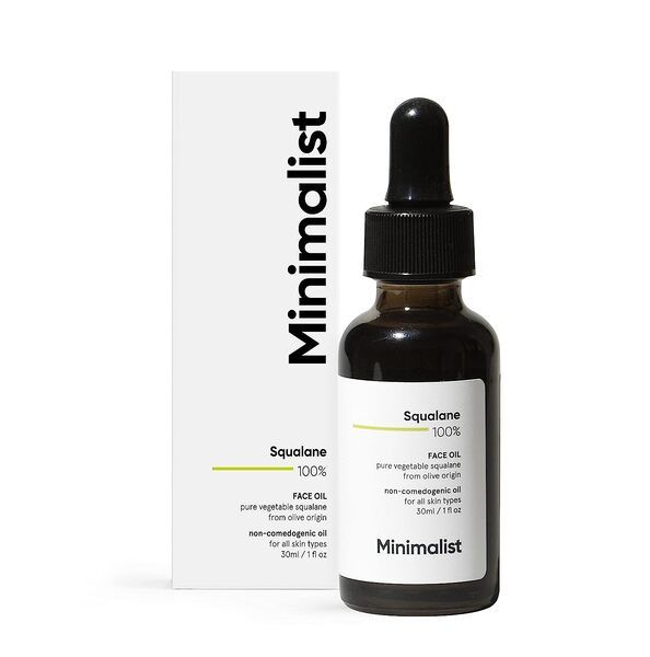 Minimalist Squalane Light Face Oil for Hydration, Fine Lines GOODS Superdrug   