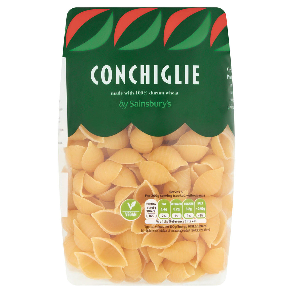 Sainsbury's Conchiglie Shells Pasta 500g