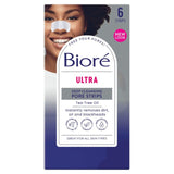 Biore Ultra Deep Cleansing Pore Strips   6 per pack