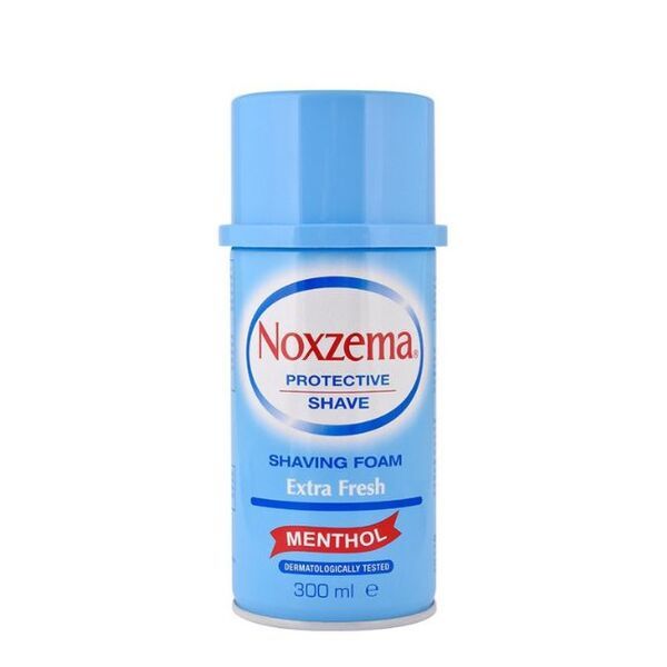 Noxzema Shaving Gel Foam Menthol Vitamin E 300ml