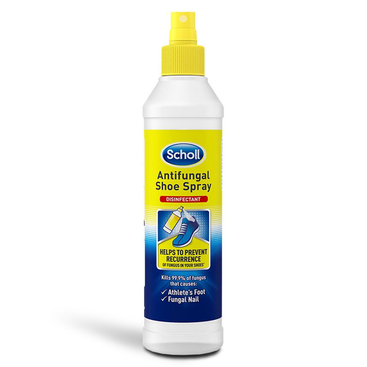 Scholl Antifungal Shoe Spray Disinfectant 250ml GOODS Boots   