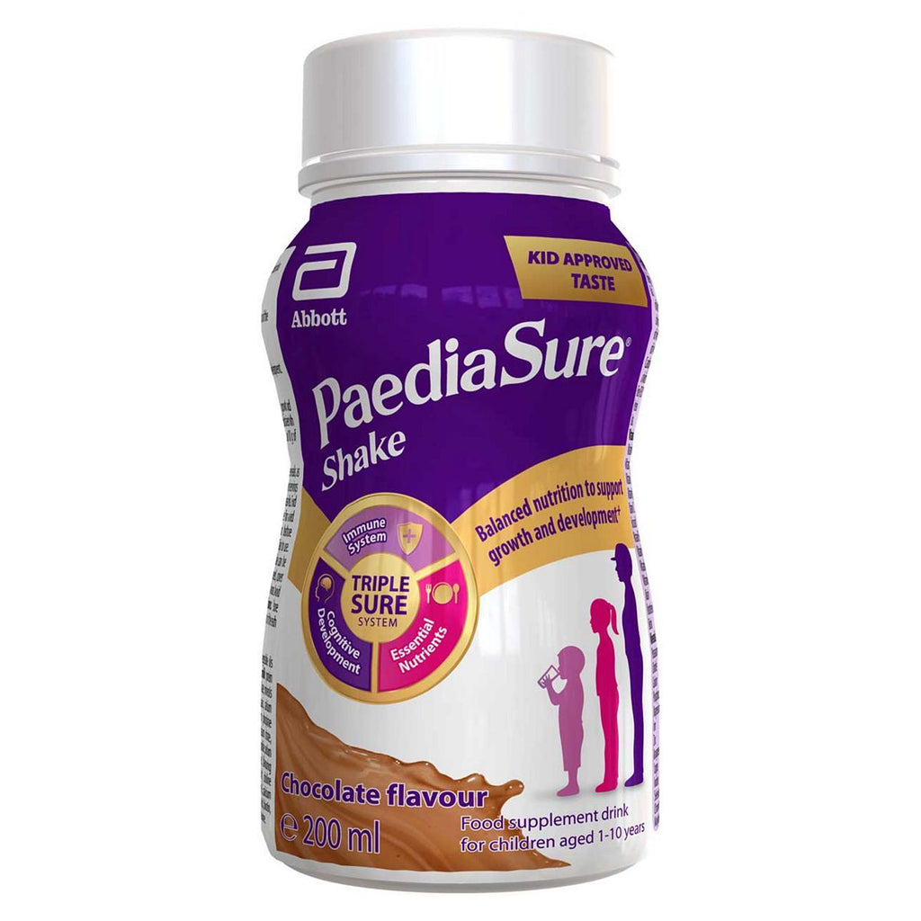 PaediaSure Shake Ready-to-Drink Nutritious Shake for Kids 200ml Chocolate