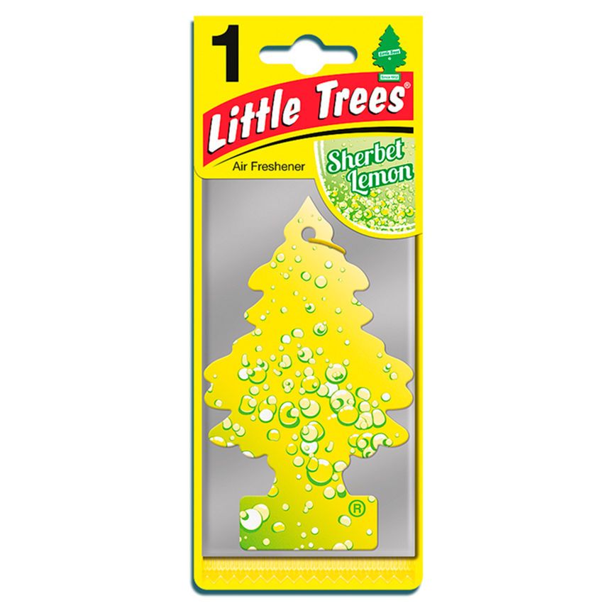 Little Trees Air Freshener Sherbet Lemon General Household ASDA   