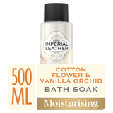 Imperial Leather Moisturising Bath Soak Cotton Flower &amp; Vanilla Orchid 500ml