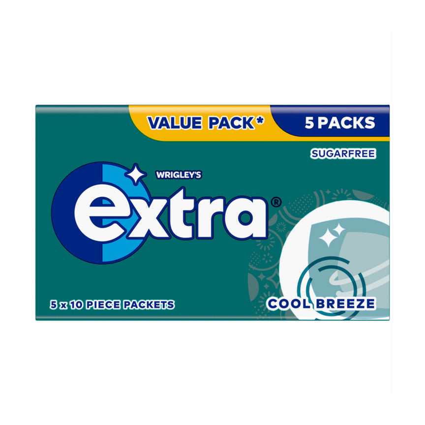 Wrigley's Extra Cool Breeze 5 x 14g (70g)