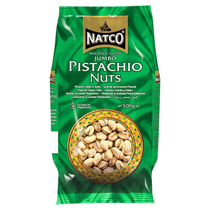 Natco Roasted & Salted Jumbo Pistachio Nuts