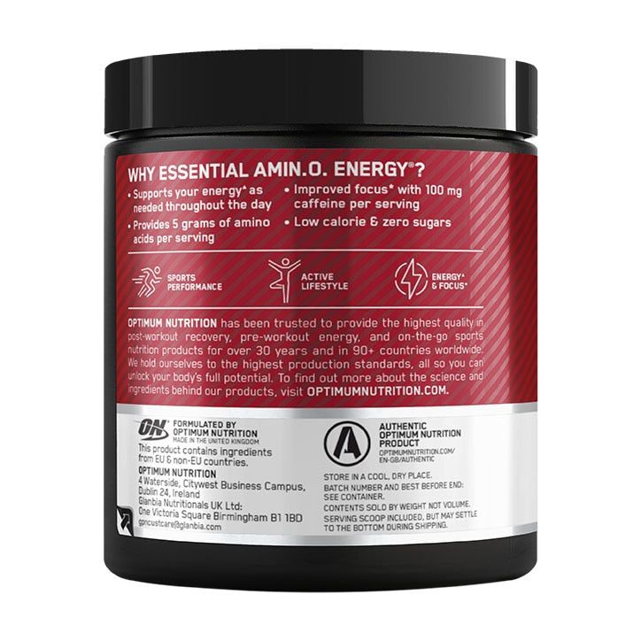 Optimum Nutrition Amino Energy Orange 270g Amino Acids Supplements Holland&Barrett