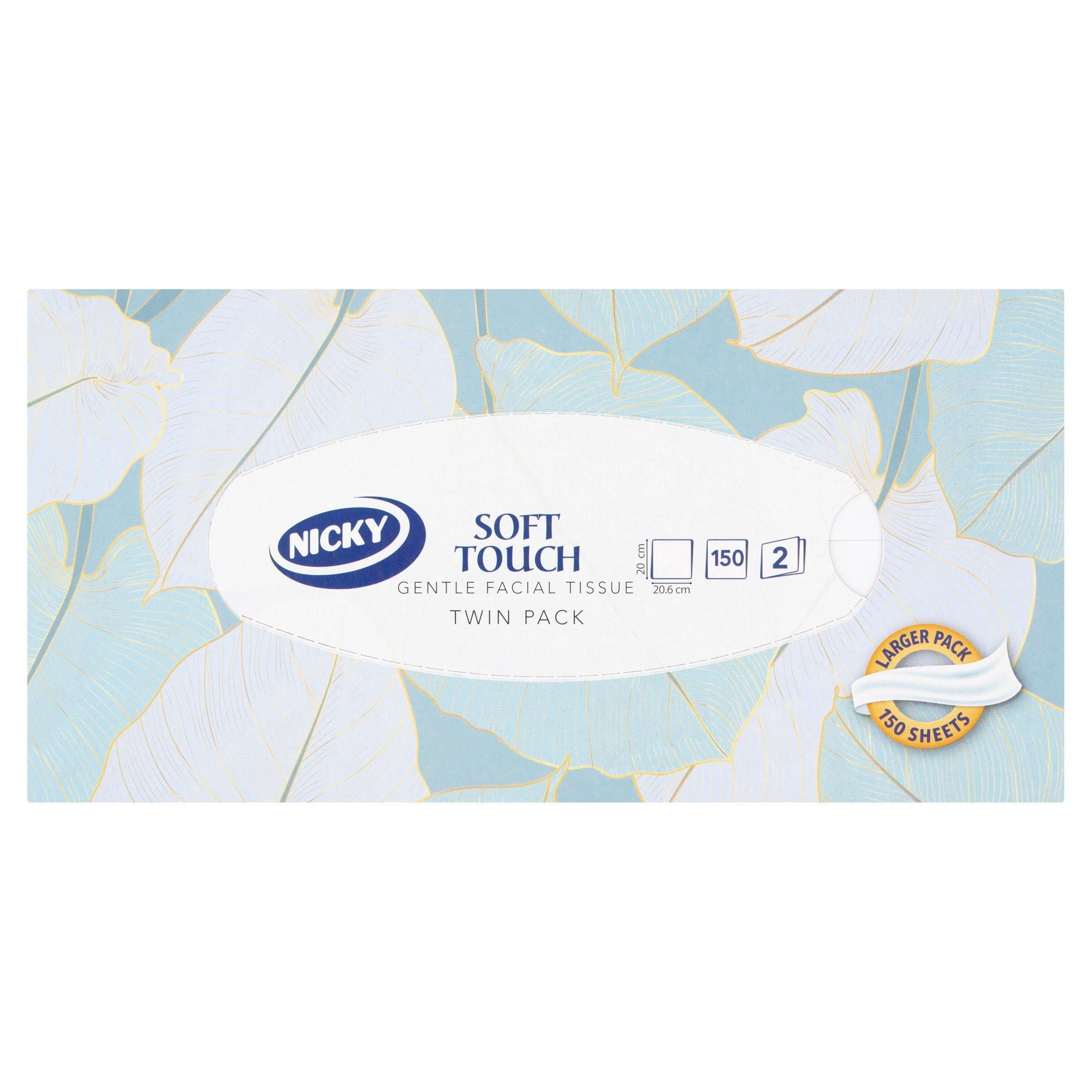 Nicky Soft Touch Gentle Facial Tissues GOODS Sainsburys   