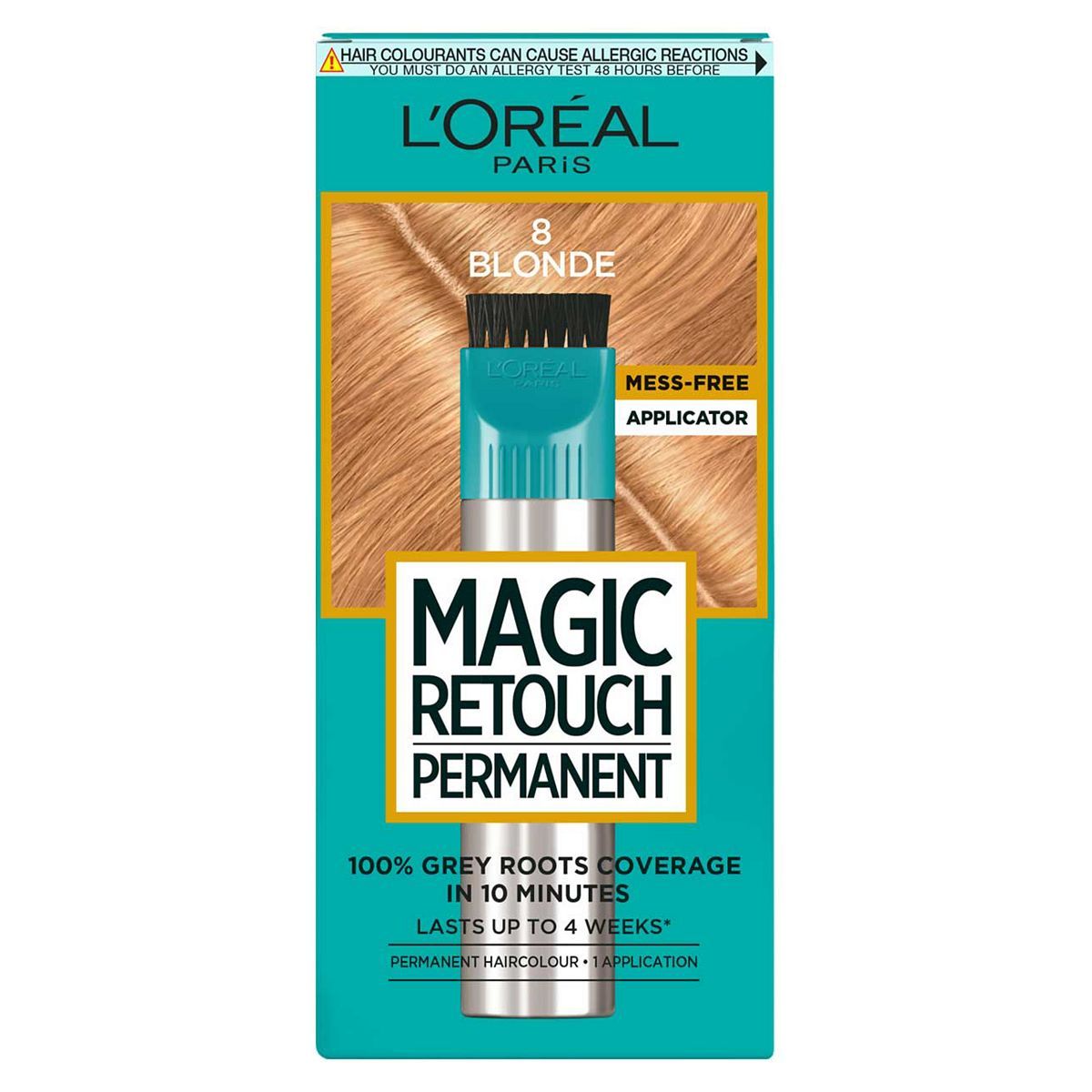 L’Oreal Paris Magic Retouch Permanent Blonde Root Concealer, 100%  Roots Coverage With Easy Applicator, 150ml GOODS Boots   