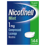 Nicotinell 1mg Nicotine Compressed Mint Sugar-Free Lozenges GOODS ASDA   