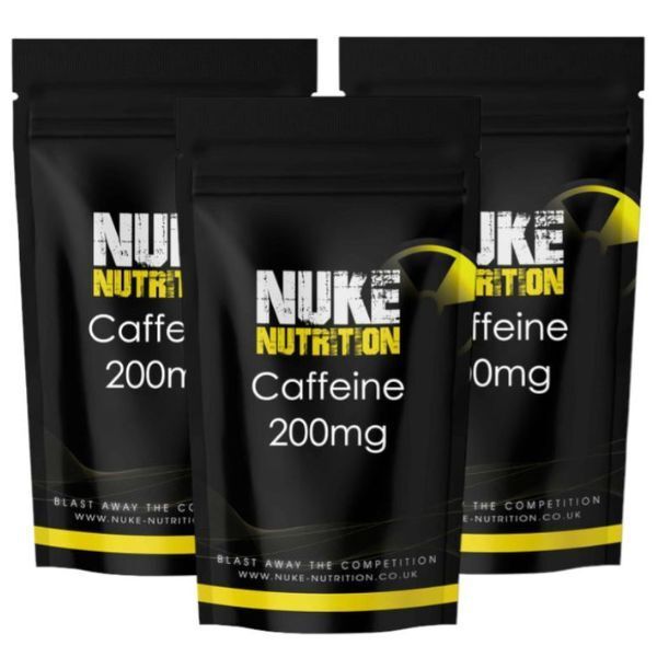 Nuke Nutrition Caffeine Tablets 200mg - 180ct GOODS Superdrug   