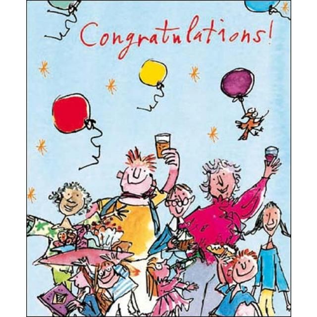 Party Time Congratulations Card Miscellaneous M&S   