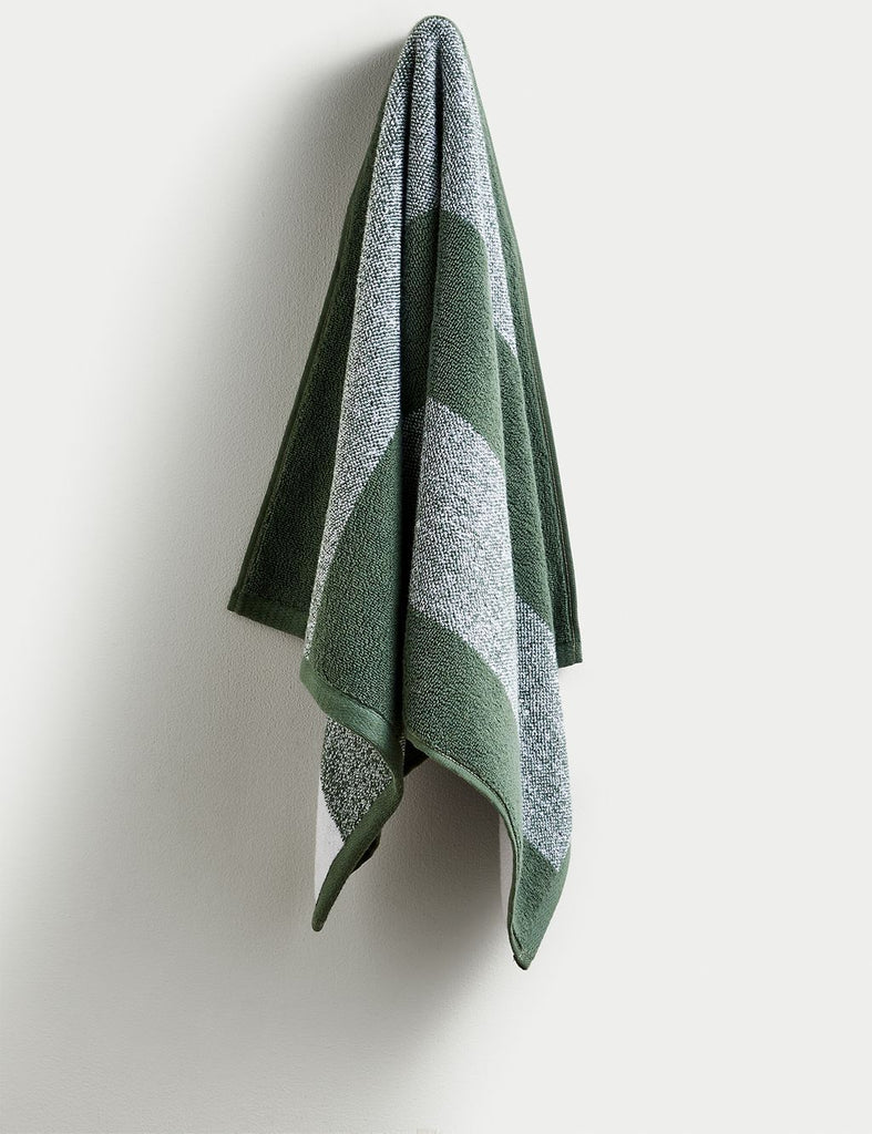 Pure Cotton Striped Towel