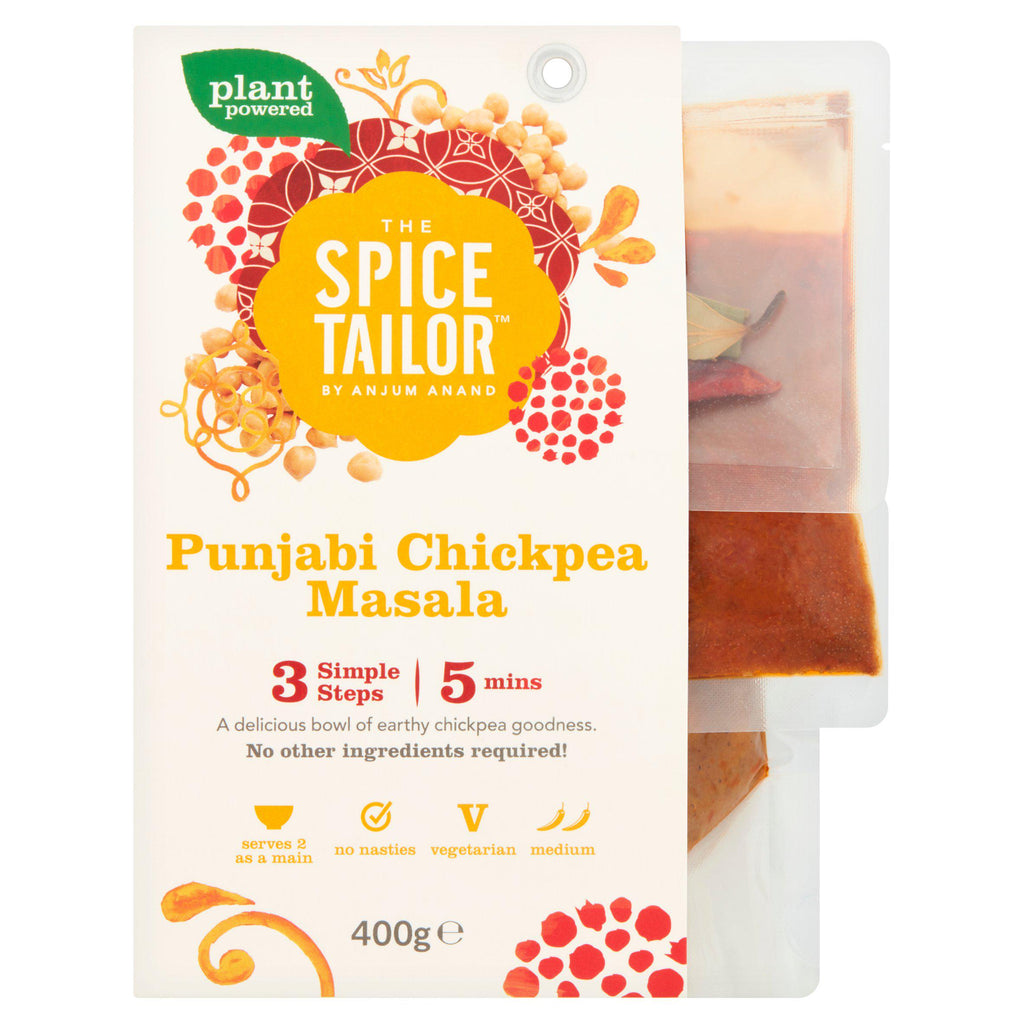 The Spice Tailor Punjabi Chickpea Masala Indian Curry Meal Kit 400g