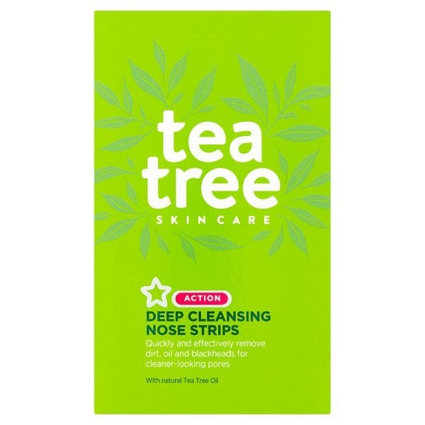 Superdrug Tea Tree 6 Action Deep Cleansing Nose Strips