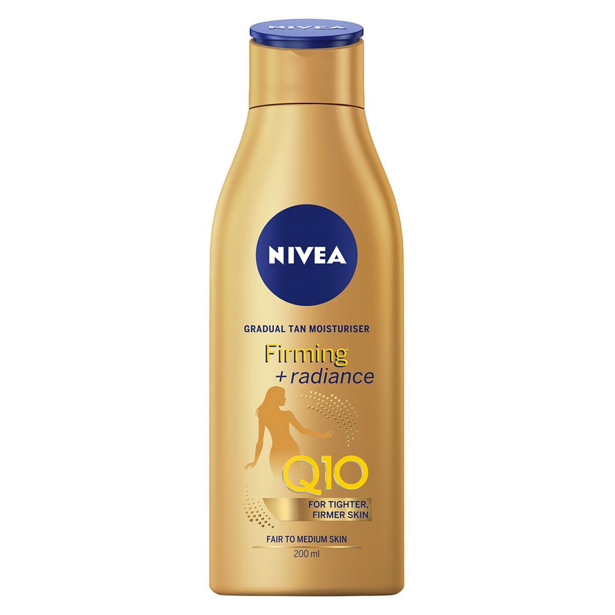 NIVEA Q10 Gradual Tan Body Moisturiser Fair to Medium 200ml GOODS Boots   