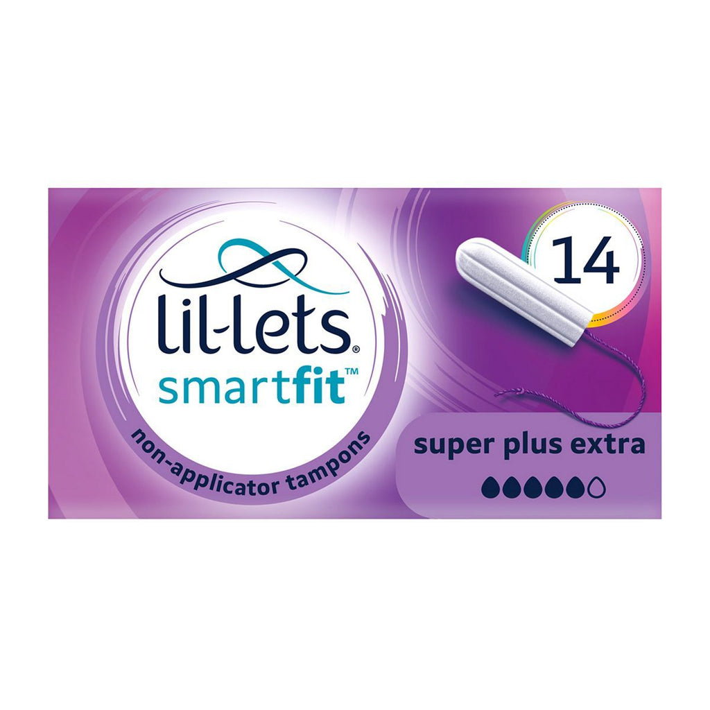 Lil-Lets Non-Applicator Tampons (SmartFit™) – Super Plus Extra – 14 pack