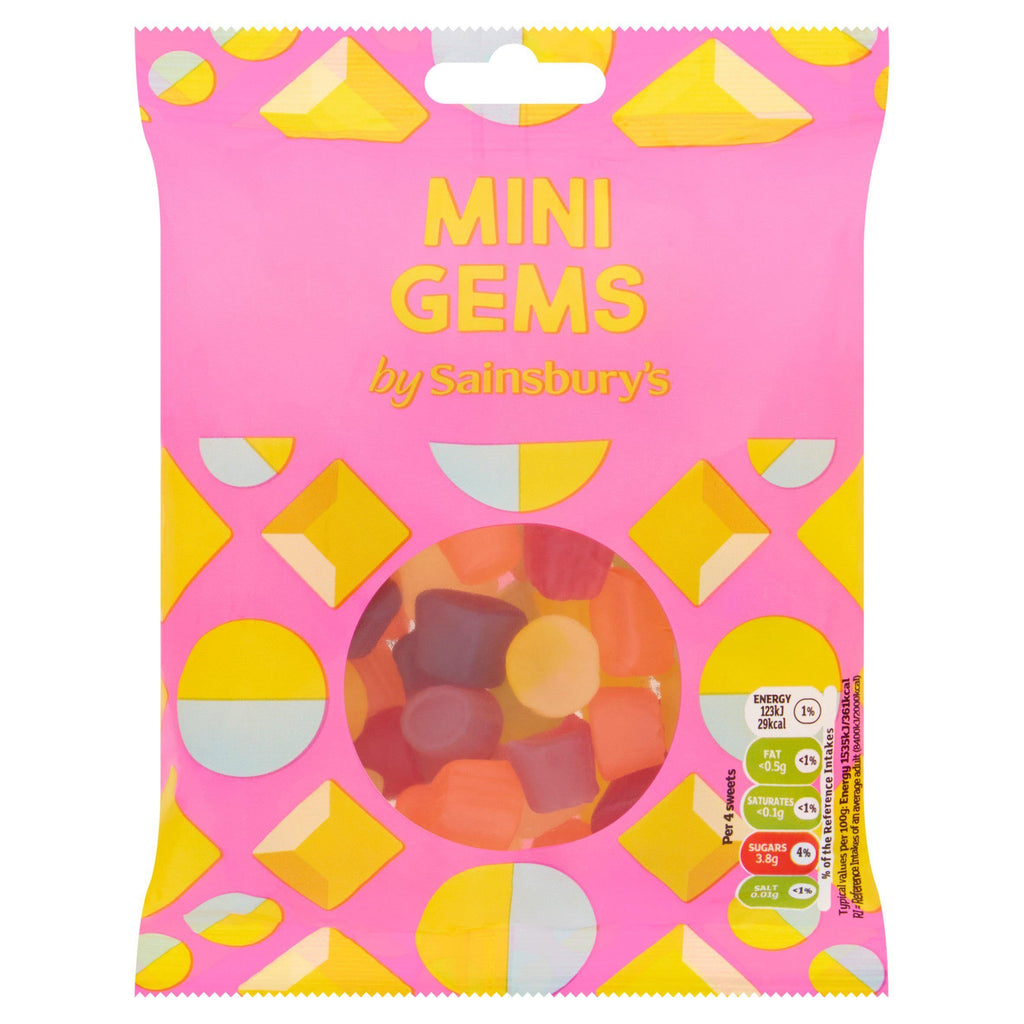 Sainsbury’s Mini Gems Sweets 250g