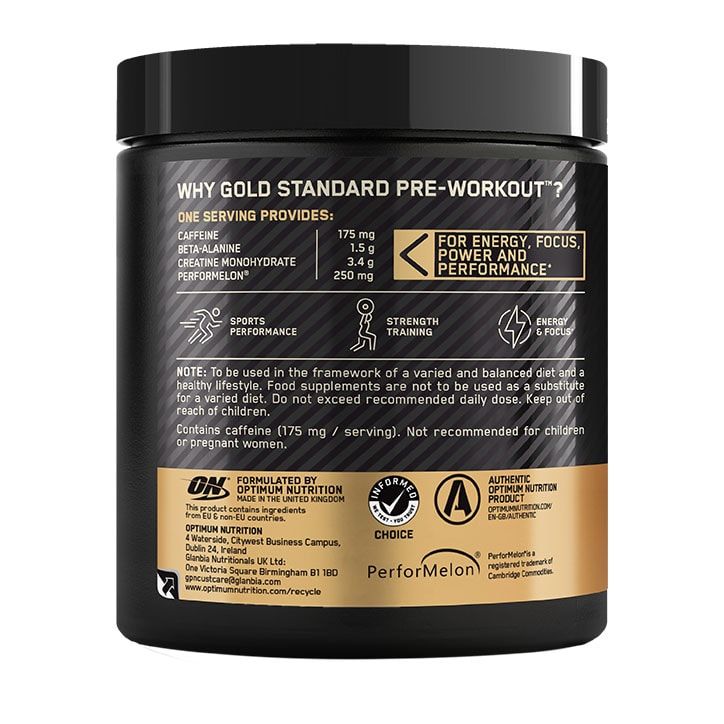 Optimum Nutrition Gold Standard Pre Workout Kiwi 330g