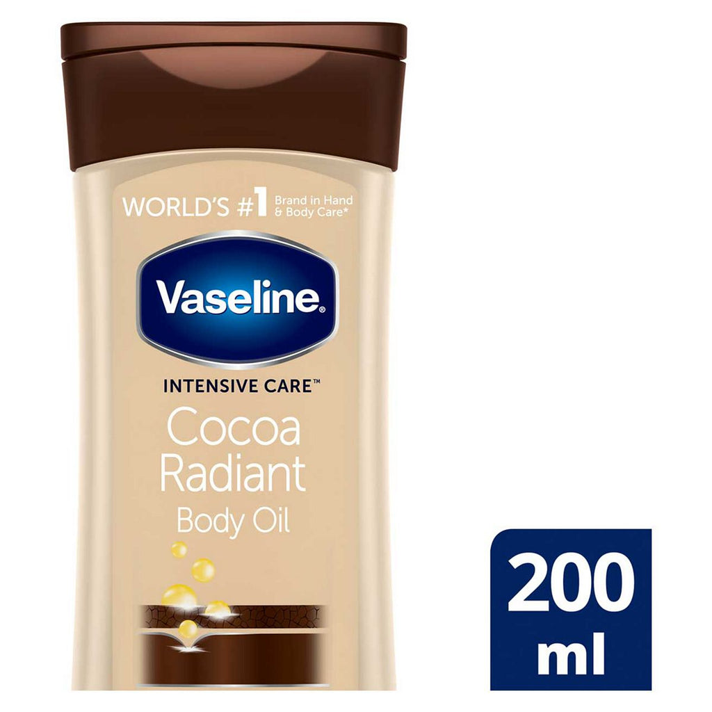 Vaseline Intensive Care Cocoa Radiant Body Oil 200 ml