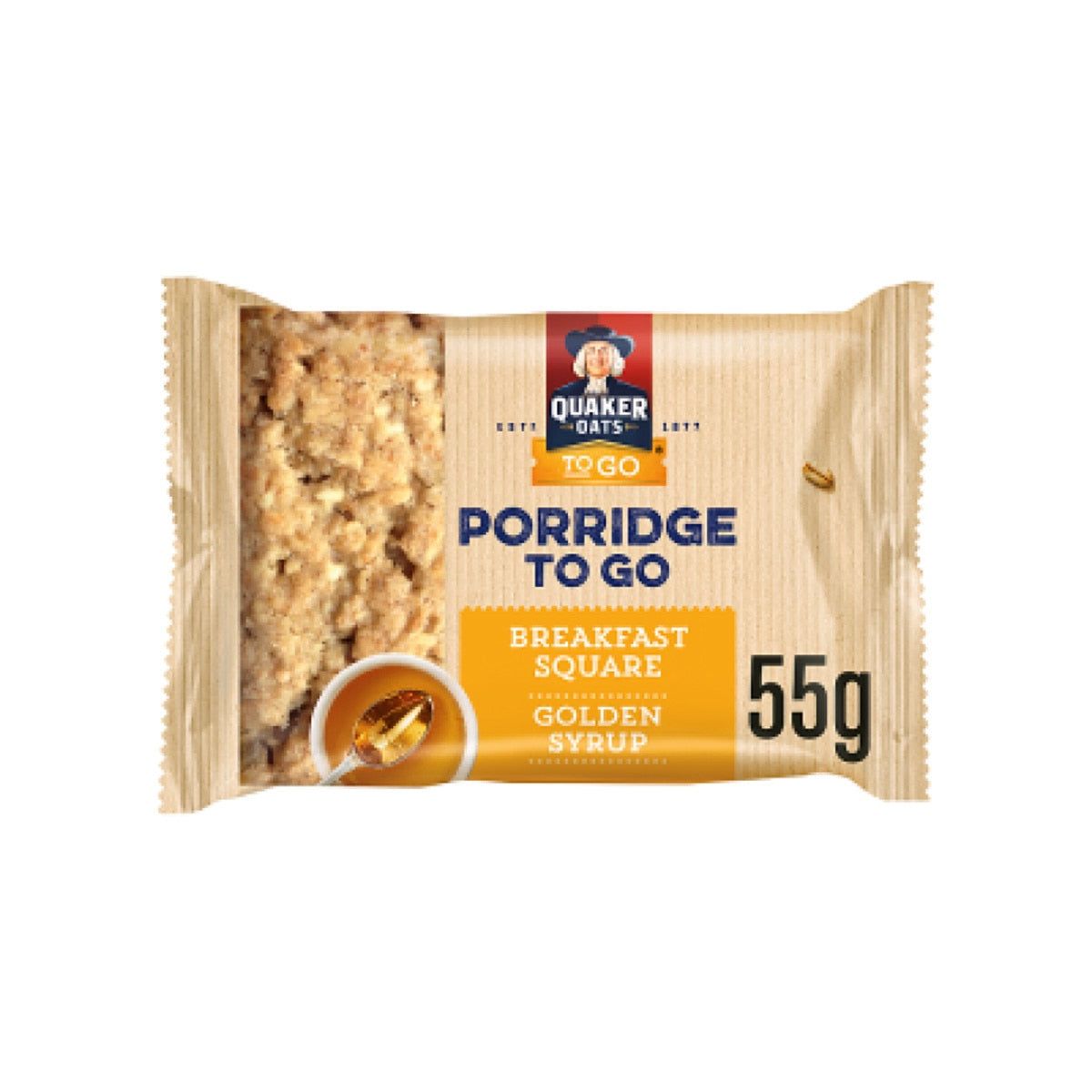 Quaker Oats Porridge To Go Breakfast Squares Variety Pack, 18 x 55g GOODS Costco UK