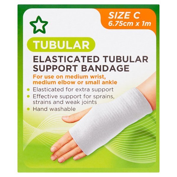 Superdrug Tubular Bandage Size C 6.75cm x 1m