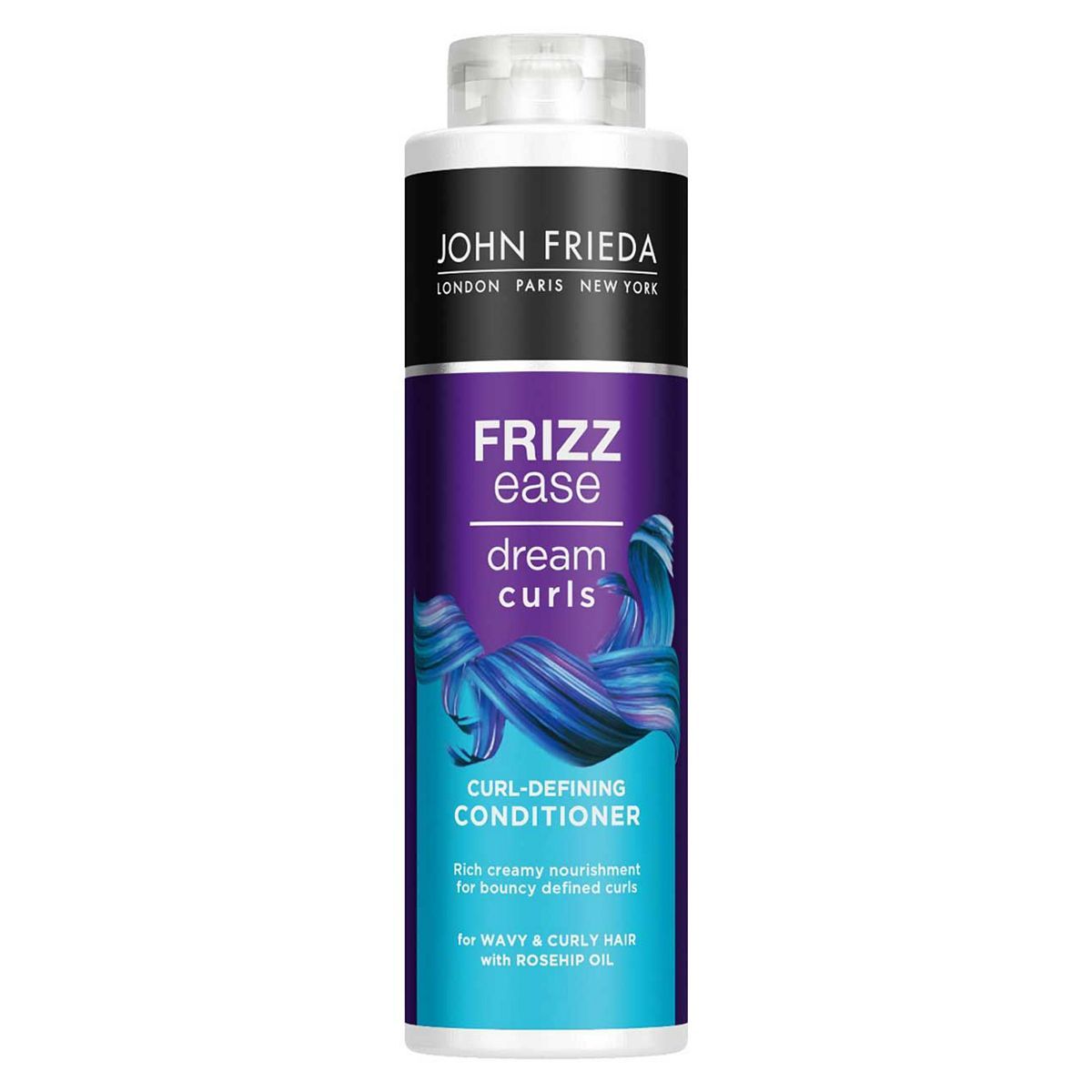 John Frieda Frizz Ease Dream Curls Curl-Defining Conditioner 500ml for Naturally Wavy &amp; Curly Hair