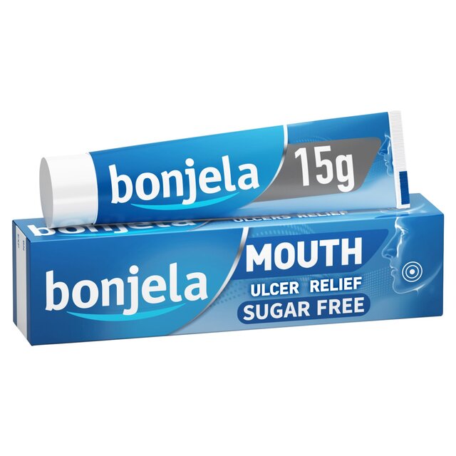 Bonjela Adult Mouth Ulcer Pain Relief Sugar Free Gel   15g