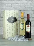 Le Bon Vin Happy Birthday Italian Twin Wine Gift Box