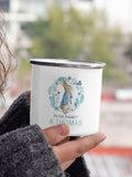 Personalised Peter Rabbit and Me Enamel Mug by Star Editions