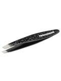 Tweezerman Black Leopard Mini Slant Tweezer
